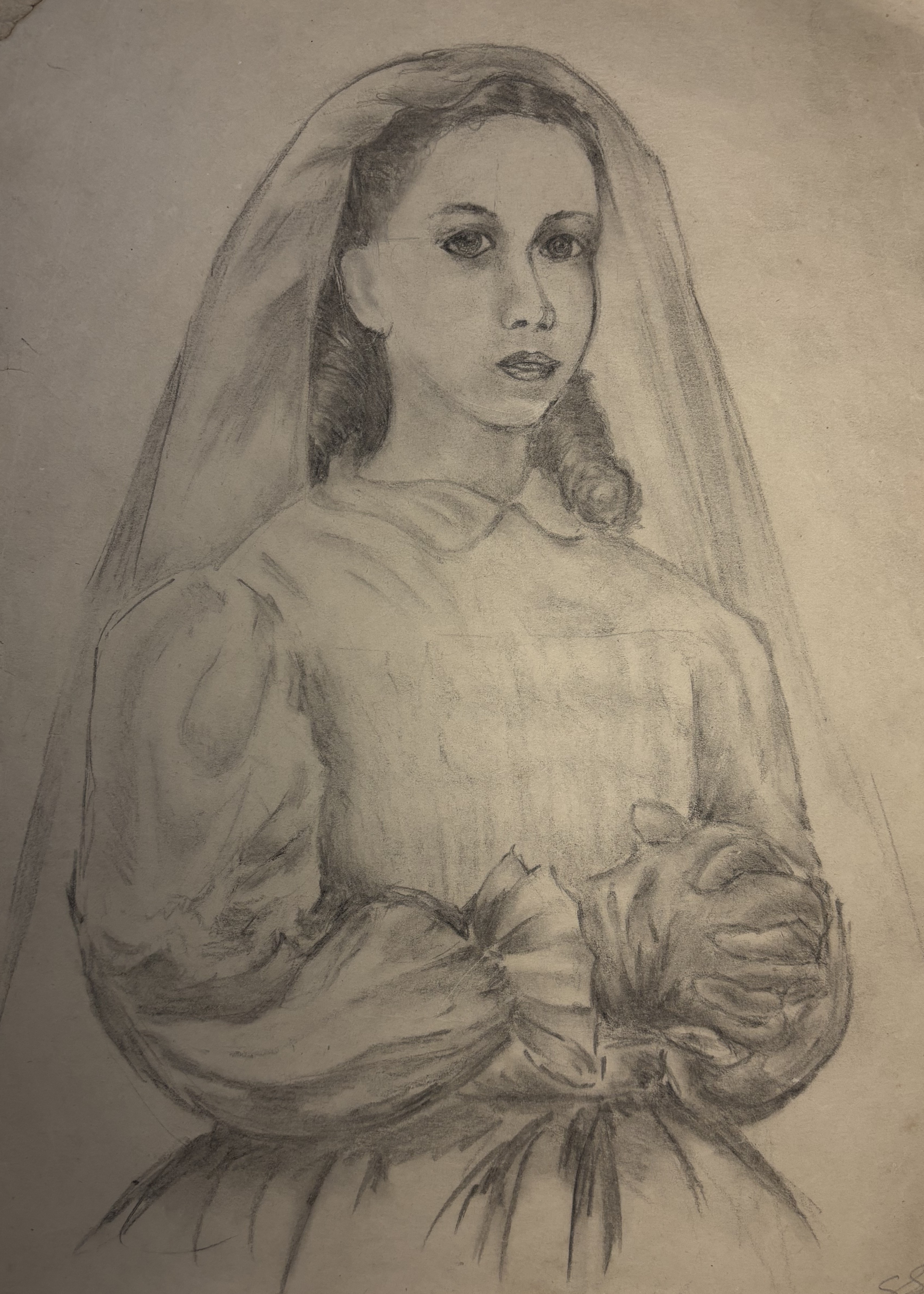 Pencil figure study IV, 1992
